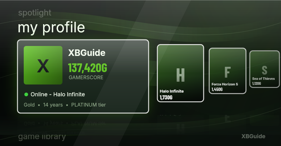 New Experience card template